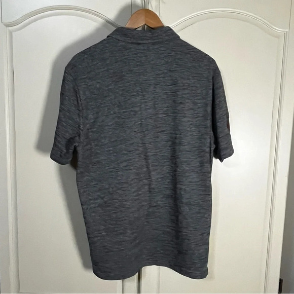 Harley Davidson Polo Shirt Gray Short Sleeve Men’s Size M/L Logo Official - Picture 5 of 6